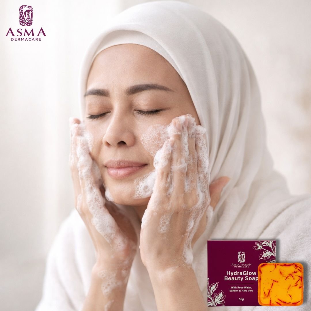 Cara penggunaan Hydraglow Beauty Soap