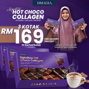 DMAGIA Signature Hot Choco Collagen - 3 Kotak